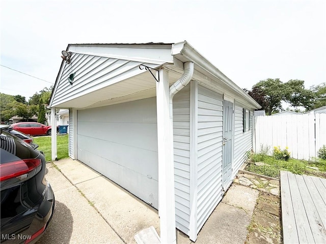 3522 Oakdale Ave, Lorain, OH 44055 - view of detached garage