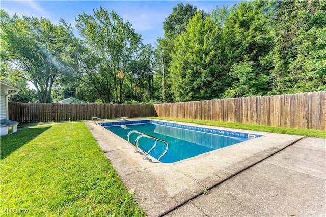 93 Olalla Ave, Tallmadge, OH 44278 - view of pool featuring a fenced backyard and a patio area