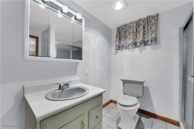 93 Olalla Ave, Tallmadge, OH 44278 - bathroom featuring vanity and tile patterned floors