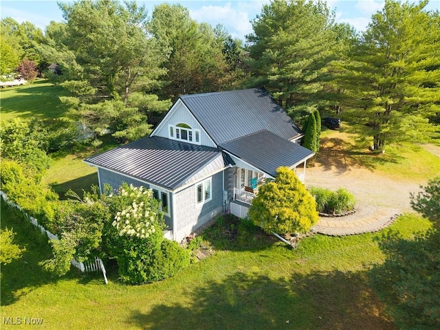 9246 State Route 555, Cutler, OH 45724 - aerial view of property and surrounding area