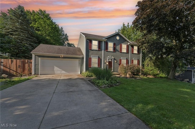 3594 Heckman St NW, Uniontown, OH 44685 - colonial-style house with driveway and a garage