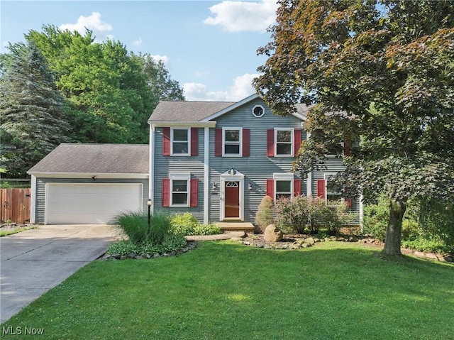 3594 Heckman St NW, Uniontown, OH 44685 - colonial-style house featuring driveway and a garage