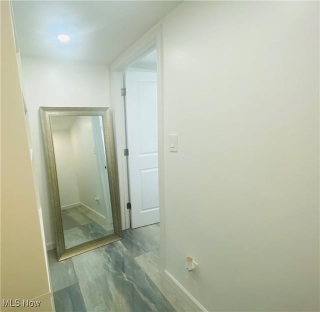 109 Avalon Ave, Bedford, OH 44146 - hallway featuring baseboards