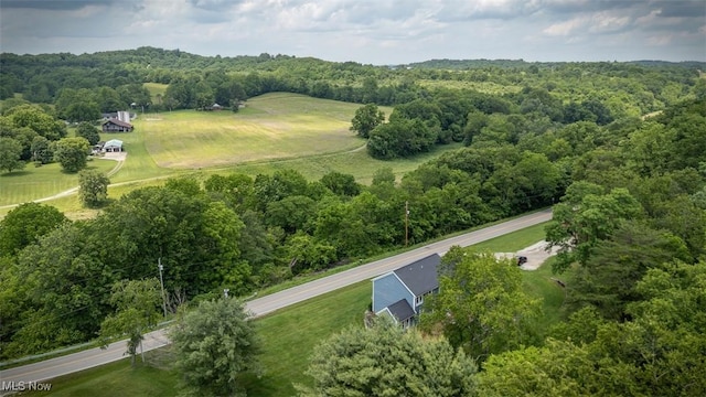 1310 Oxbow Rd, Belpre, OH 45714 - bird's eye view of a heavily wooded area