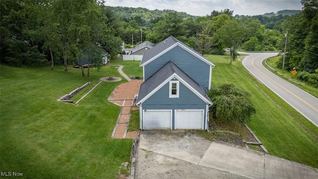 1310 Oxbow Rd, Belpre, OH 45714 - view of subject property with a heavily wooded area