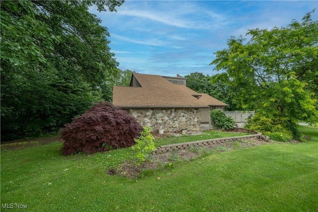 3355 Waterford Rd, New Waterford, OH 44445 - view of home's exterior featuring stone siding