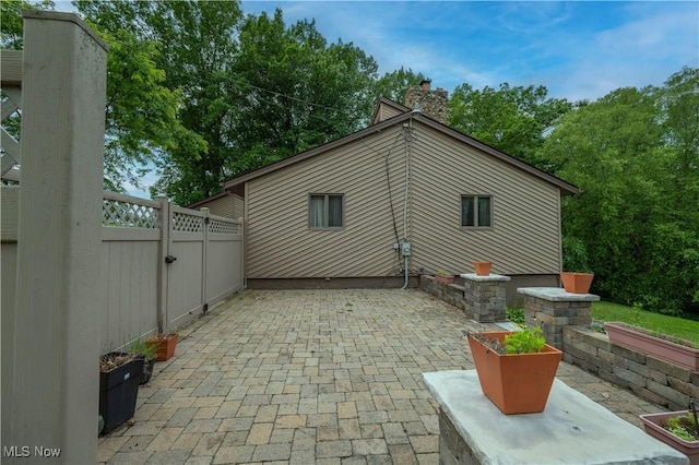 3355 Waterford Rd, New Waterford, OH 44445 - view of patio with a gate