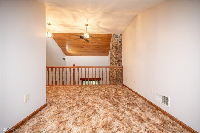 3355 Waterford Rd, New Waterford, OH 44445 - carpeted empty room with baseboards