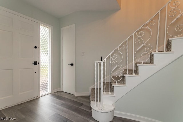 3 Meadowlawn Dr Unit 13, Mentor, OH 44060 - foyer with wood finished floors and stairs