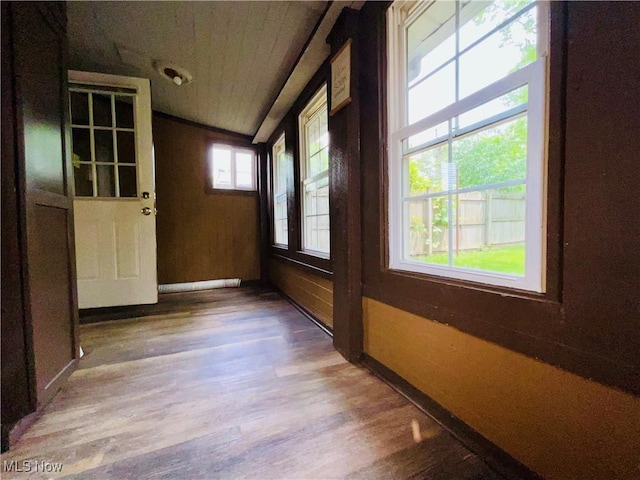 4313 Warner Rd, Cleveland, OH 44105 - view of unfurnished sunroom