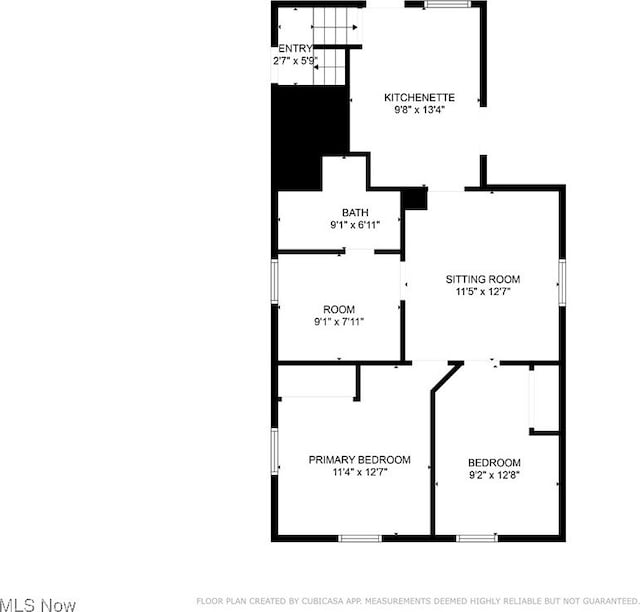 816 W 22nd St, Lorain, OH 44052 - view of room layout