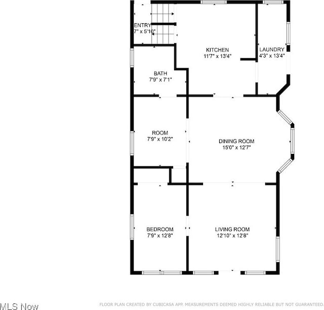 816 W 22nd St, Lorain, OH 44052 - view of property floor plan