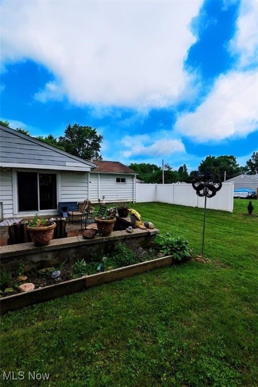 6323 Olive Ave, North Ridgeville, OH 44039 - view of yard featuring an outdoor living space