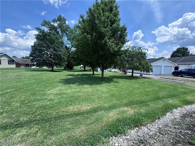 1605 Gihon Rd, Parkersburg, WV 26101 - view of grassy yard featuring driveway