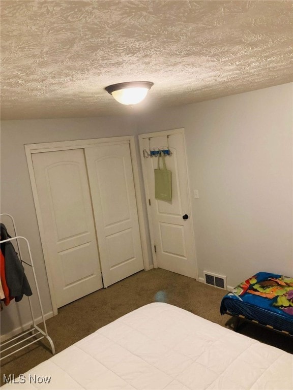 28842 Oring Rd, North Olmsted, OH 44070 - bedroom featuring carpet, a textured ceiling, and a closet