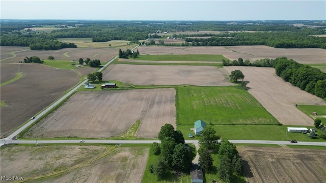 14260 Canaan Center Rd, Creston, OH 44217 - view of property location with rural landscape and large plots for crops