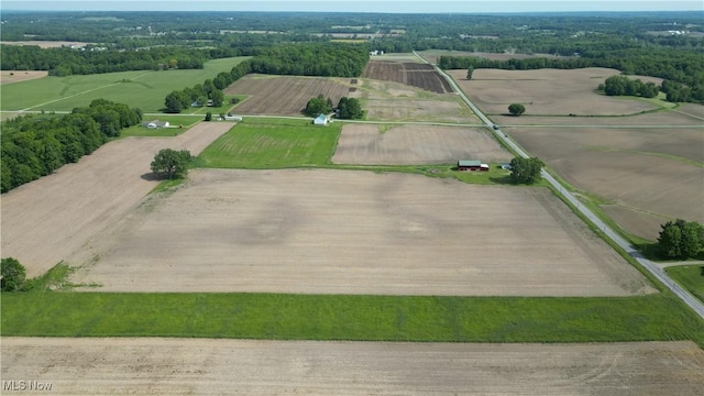 14260 Canaan Center Rd, Creston, OH 44217 - aerial overview of property's location featuring rural landscape and abundant farmland