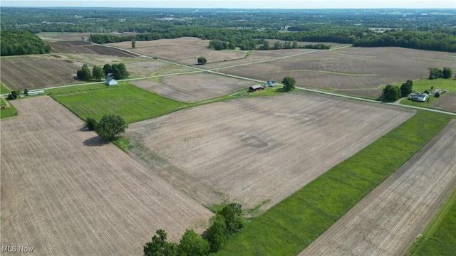 14260 Canaan Center Rd, Creston, OH 44217 - aerial view of sparsely populated area