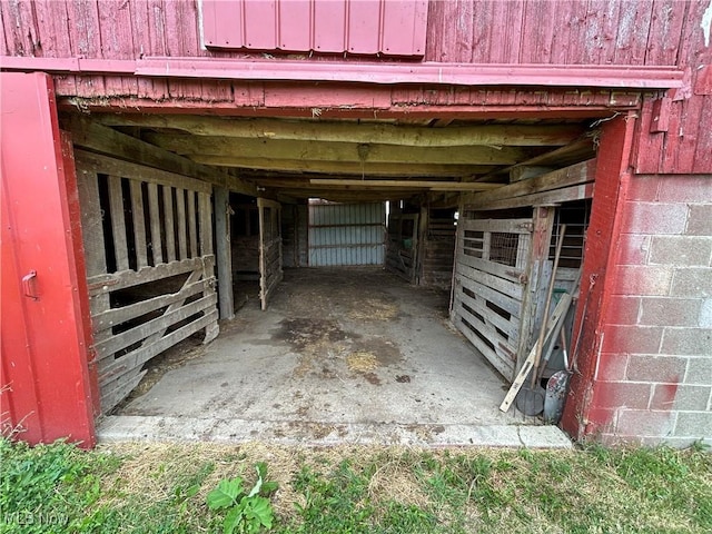 14260 Canaan Center Rd, Creston, OH 44217 - view of horse barn