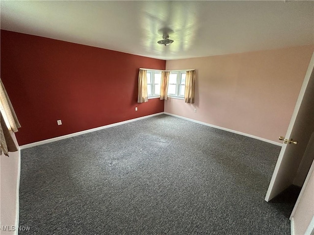 14260 Canaan Center Rd, Creston, OH 44217 - spare room with carpet flooring and baseboards