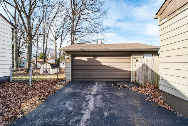 3214 Quentin Dr, Youngstown, OH 44511 - view of detached garage