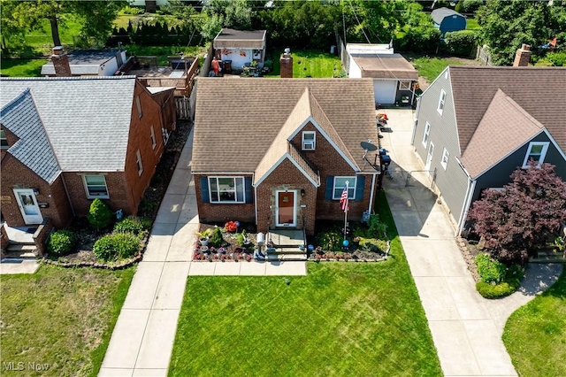 4707 Grantwood Dr, Parma, OH 44134 - view from above of property
