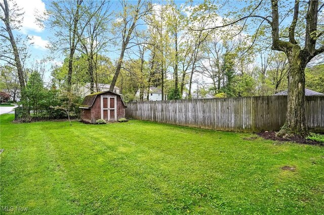 7219 N Lima Rd, Poland, OH 44514 - fenced backyard with a storage shed