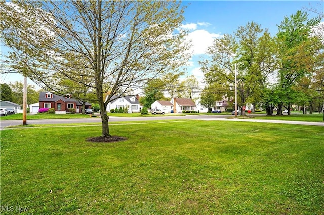 7219 N Lima Rd, Poland, OH 44514 - view of green lawn featuring a residential view