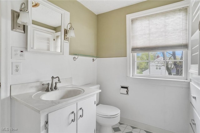 7219 N Lima Rd, Poland, OH 44514 - half bath with vanity and toilet