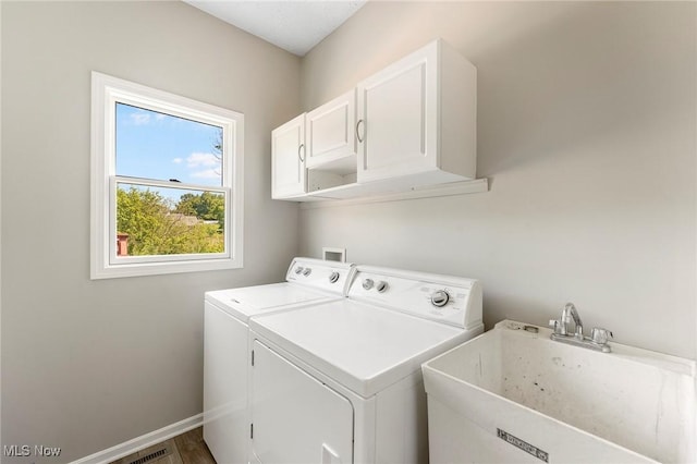 4670 King Meadow Trl, Kent, OH 44240 - laundry room with cabinet space and washer and dryer