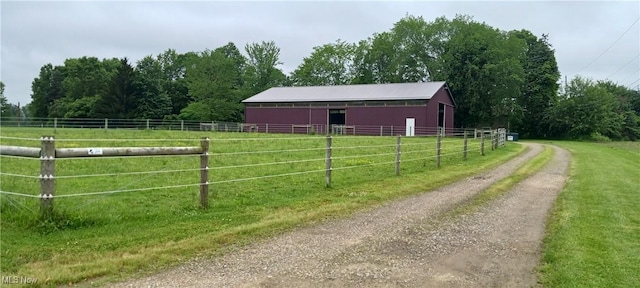 14172 Hametown Rd, Doylestown, OH 44230 - horse barn with a rural view