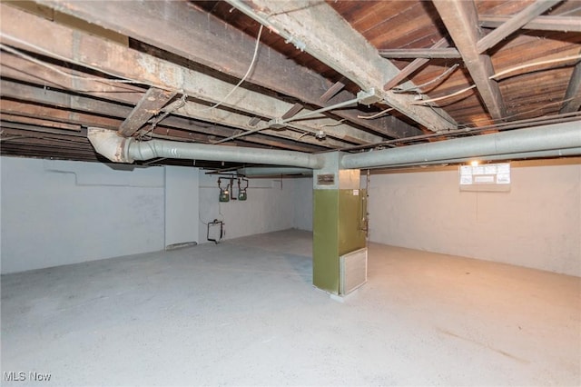 1431 Rowley Ave, Cleveland, OH 44109 - basement with gas meter
