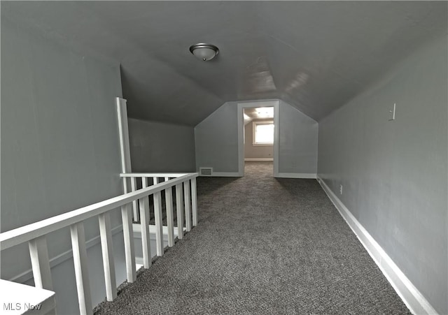 1033 Chalker St, Akron, OH 44310 - additional living space featuring lofted ceiling and carpet