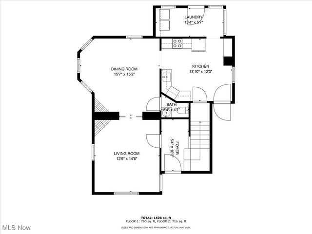 201 E Spring St, Marietta, OH 45750 - view of property floor plan