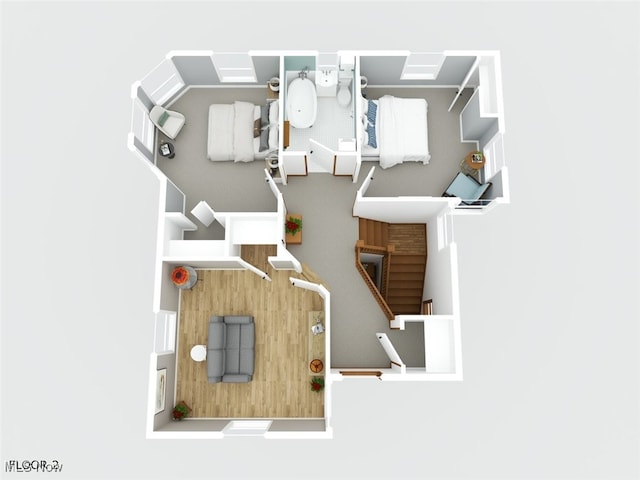 201 E Spring St, Marietta, OH 45750 - view of home floor plan