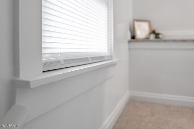 2830 Harmont Ave NE, Canton, OH 44705 - detailed view of baseboards and carpet flooring