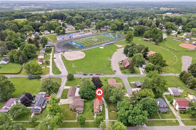 436 N Portage St, Doylestown, OH 44230 - aerial view of property's location featuring nearby suburban area