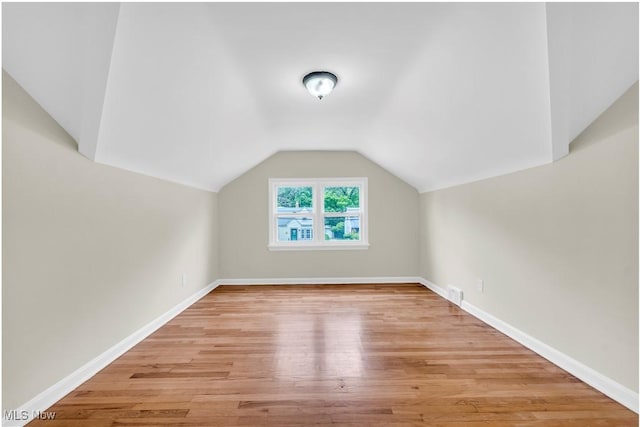 416 E 255th St, Euclid, OH 44132 - bonus room with lofted ceiling and light wood-type flooring