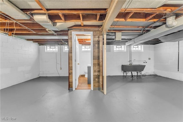 416 E 255th St, Euclid, OH 44132 - basement featuring healthy amount of natural light