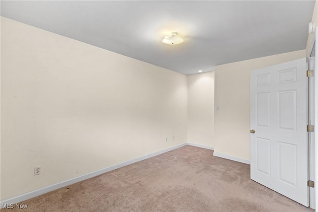 3480 Central Ave, Shadyside, OH 43947 - unfurnished room with light carpet and baseboards