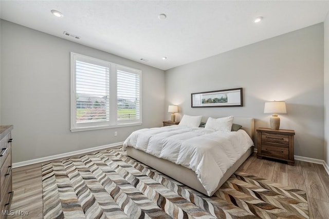 23761 St Andrews Dr, Columbia Station, OH 44028 - bedroom featuring wood finished floors and recessed lighting