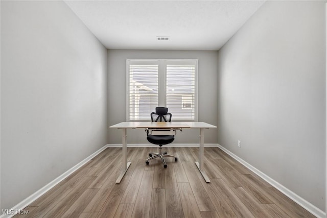 23761 St Andrews Dr, Columbia Station, OH 44028 - office space featuring wood finished floors and baseboards