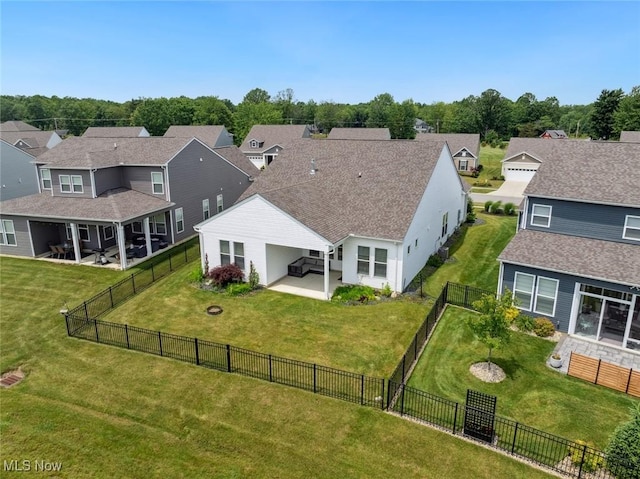 23761 St Andrews Dr, Columbia Station, OH 44028 - aerial view of residential area