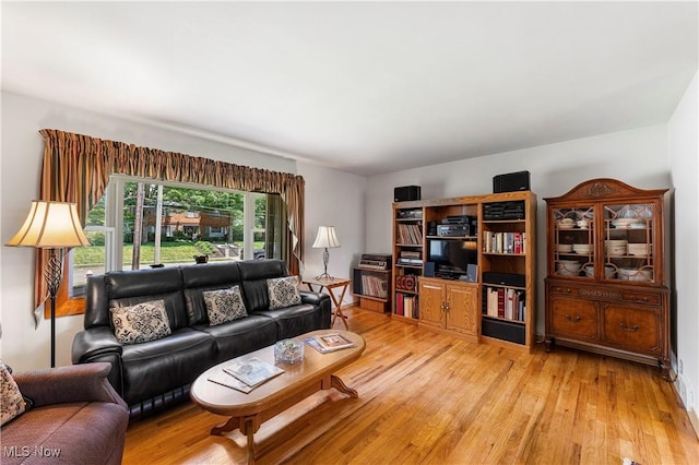 218 Bonnett St SW, North Canton, OH 44720 - living area featuring light wood-type flooring