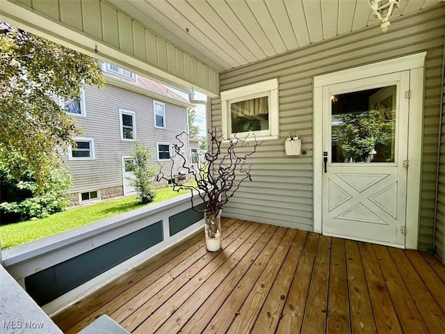 623 N 7th St, Marietta, OH 45750 - view of wooden deck
