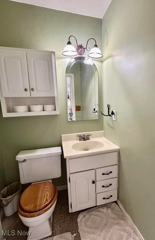 623 N 7th St, Marietta, OH 45750 - bathroom featuring vanity and toilet