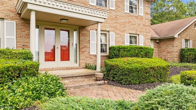 8640 Foxglove Ave NW, Clinton, OH 44216 - view of exterior entry with brick siding