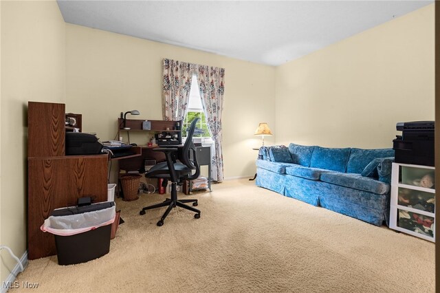 8640 Foxglove Ave NW, Clinton, OH 44216 - carpeted office space with baseboards