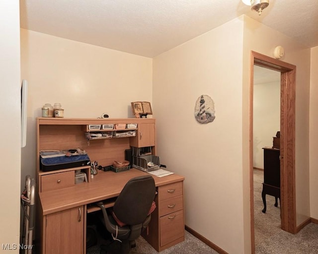 4053 Quail Ct, Ashtabula, OH 44004 - office featuring light colored carpet and baseboards