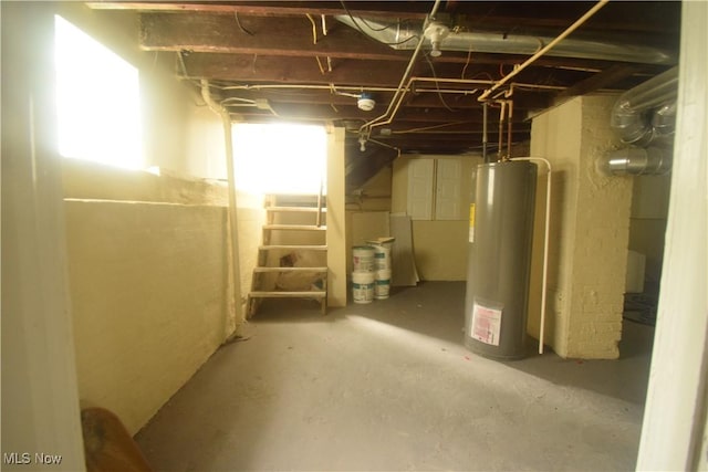 853 E 144th St, Cleveland, OH 44110 - basement with water heater